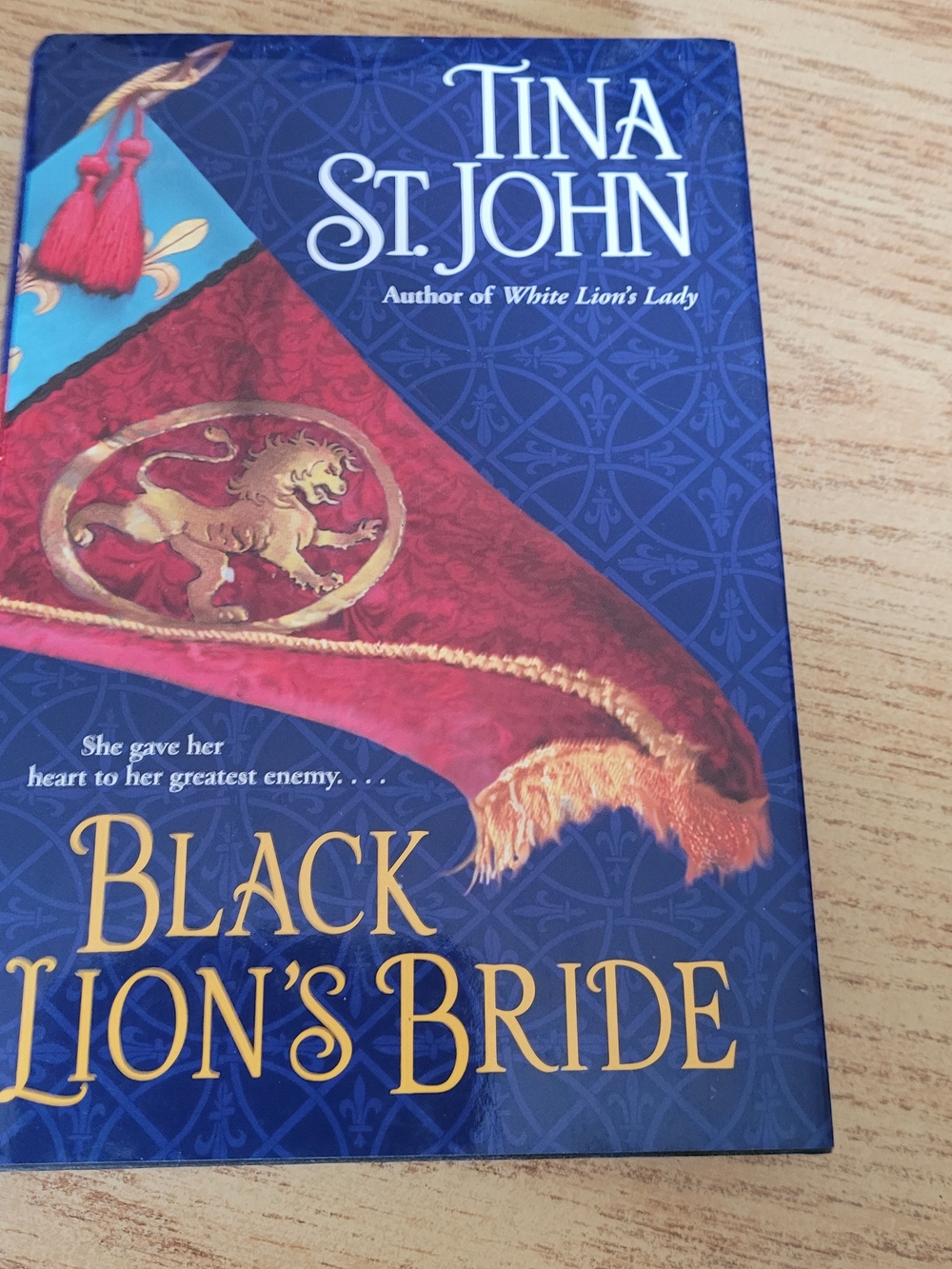Tina St. John "Black Lion's Bride" Book